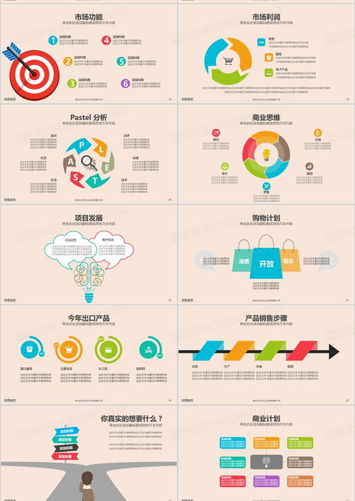 2024卡通簡潔商業計劃書PPT 熊貓辦公助力企業營銷策劃